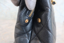 Load image into Gallery viewer, CHANEL Matelasse chain shoulder bag Caviar skin Black/Gold hadware Shoulder bag 800040089
