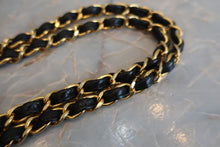 Load image into Gallery viewer, CHANEL Matelasse chain shoulder bag Caviar skin Black/Gold hadware Shoulder bag 800040089
