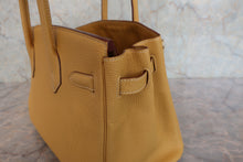 画像をギャラリービューアに読み込む, HERMES／エルメス バーキン30 トゴ カリー □M刻印 ハンドバッグ 800090048
