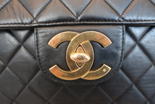 将图片加载到图库查看器，CHANEL/香奈儿 中号CF 单盖包 链条包 羊皮 Black/Gold hadware(黑色/金色金属)  肩背包 600080231
