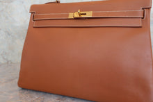 画像をギャラリービューアに読み込む, HERMES／エルメス ケリー35 クシュベル ゴールド 〇Z刻印 ショルダーバッグ 800080208
