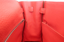 Load image into Gallery viewer, HERMES KELLY 32 Clemence leather Rouge pivoine □R Engraving Shoulder bag 600070144
