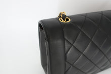 画像をギャラリービューアに読み込む, CHANEL/シャネル ダイアナマトラッセチェーンショルダーバッグ ラムスキン ブラック/ゴールド金具 ショルダーバッグ 800100064

