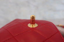画像をギャラリービューアに読み込む, CHANEL/シャネル ミニマトラッセチェーンショルダーバッグ ラムスキン レッド/ネイビー/ゴールド金具 ショルダーバッグ 800040113
