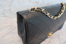 將圖片載入圖庫檢視器 CHANEL/シャネル マトラッセチェーンショルダーバッグ ラムスキン ブラック/ゴールド金具 ショルダーバッグ 700060110
