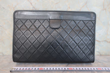 画像をギャラリービューアに読み込む, CHANEL/シャネル マトラッセクラッチバッグ ラムスキン ブラック/ゴールド金具 クラッチバッグ 800010109
