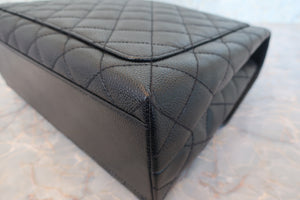 CHANEL/シャネル マトラッセハンドバッグ キャビアスキン ブラック/ゴールド金具 ハンドバッグ 700080195
