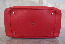 Load image into Gallery viewer, HERMES LINDY 34 Clemence leather Rouge casaque □Q Engraving Shoulder bag 700120131
