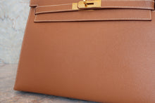 将图片加载到图库查看器，HERMES KELLY 32 Graine Couchevel leather Gold □C刻印 Shoulder bag 800050070
