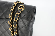 画像をギャラリービューアに読み込む, CHANEL/シャネル マトラッセＷフラップＷチェーンショルダーバッグ キャビアスキン ブラック/ゴールド金具 ショルダーバッグ 800100069
