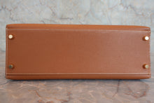 将图片加载到图库查看器，HERMES KELLY 32 Graine Couchevel leather Gold □C刻印 Shoulder bag 800050070
