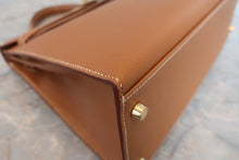 将图片加载到图库查看器，HERMES KELLY 32 Graine Couchevel leather Gold □C刻印 Shoulder bag 800050070
