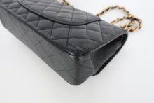 画像をギャラリービューアに読み込む, CHANEL/シャネル マトラッセＷフラップＷチェーンショルダーバッグ キャビアスキン ブラック/ゴールド金具 ショルダーバッグ 800100069
