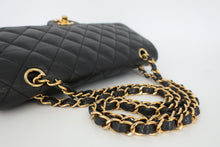 画像をギャラリービューアに読み込む, CHANEL/シャネル マトラッセＷフラップＷチェーンショルダーバッグ キャビアスキン ブラック/ゴールド金具 ショルダーバッグ 800100069
