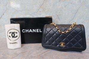 CHANEL/シャネル マトラッセチェーンショルダーバッグ ラムスキン ブラック/ゴールド金具 ショルダーバッグ 700080190