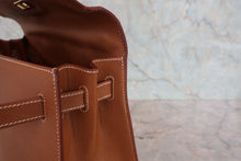 将图片加载到图库查看器，HERMES KELLY 32 Graine Couchevel leather Gold □C刻印 Shoulder bag 800050070
