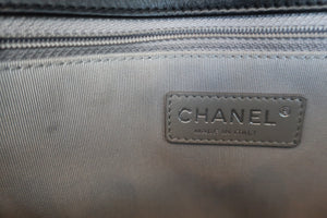 CHANEL/シャネル ボーイシャネルチェーンショルダーバッグ ラムスキン ブラック/シルバー金具 ショルダーバッグ 600090003