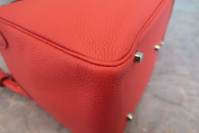 将图片加载到图库查看器，HERMES LINDY 30 Clemence leather Rose jaipur □R刻印 Shoulder bag 800010148
