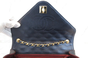 CHANEL/シャネル マトラッセチェーンショルダーバッグ ラムスキン ネイビー/ゴールド金具 ショルダーバッグ 600120206