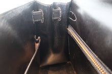 Load image into Gallery viewer, HERMES KELLY 28 Box carf leather Black 〇U Engraving Shoulder bag 700070192
