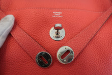 将图片加载到图库查看器，HERMES LINDY 30 Clemence leather Rose jaipur □R刻印 Shoulder bag 800010148
