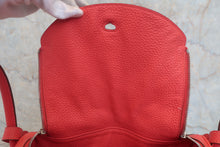 将图片加载到图库查看器，HERMES LINDY 30 Clemence leather Rose jaipur □R刻印 Shoulder bag 800010148
