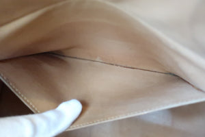 HERMES BOLIDE 35 Ardennes leather Natural 〇Z刻印 Shoulder bag 600040220