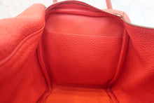 将图片加载到图库查看器，HERMES LINDY 30 Clemence leather Rose jaipur □R刻印 Shoulder bag 800010148
