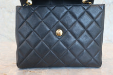 将图片加载到图库查看器，CHANEL/香奈儿 CF 链条包 荔枝皮 Black/Gold hadware(黑色/金色金属) 肩背包 800040086
