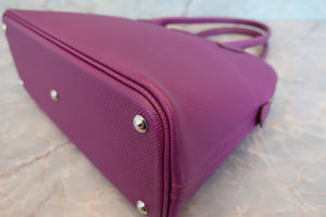 HERMES／エルメス ボリード27 ヴォーエプソン アネモネ □R刻印 ショルダーバッグ 700070226