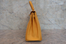 將圖片載入圖庫檢視器 HERMES／エルメス ケリー28 クシュベル ジョーヌ □A刻印 ショルダーバッグ 800010149
