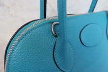 画像をギャラリービューアに読み込む, HERMES／エルメス ボリード31 トリヨンクレマンス ターコイズ □R刻印 ショルダーバッグ 800030040

