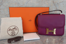 Load image into Gallery viewer, HERMES CONSTANCE3 MINI Swift leather Anemone Z Engraving Shoulder bag 600070149
