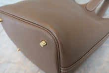 画像をギャラリービューアに読み込む, HERMES／エルメス ピコタンロックＭＭ トリヨンクレマンス エトゥープ C刻印 ハンドバッグ 800080220

