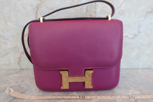 Load image into Gallery viewer, HERMES CONSTANCE3 MINI Swift leather Anemone Z Engraving Shoulder bag 600070149
