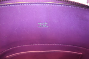 HERMES／エルメス ボリード27 ヴォーエプソン アネモネ □R刻印 ショルダーバッグ 700070226