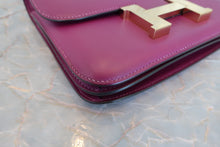 将图片加载到图库查看器，HERMES CONSTANCE3 MINI Swift leather AnemoneZ刻印 Shoulder bag 600070149
