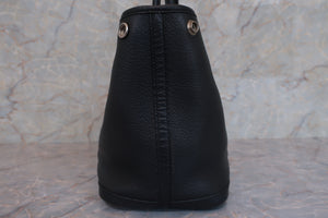 HERMES GARDEN PARTY TPM Negonda leather Black Tote bag 600090271