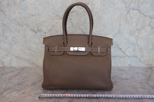 画像をギャラリービューアに読み込む, HERMES／エルメス バーキン30 トゴ エトゥープ R刻印 ハンドバッグ 800030009
