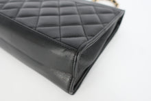 画像をギャラリービューアに読み込む, CHANEL/シャネル マトラッセチェーンショルダーバッグ ラムスキン ブラック/ゴールド金具 ショルダーバッグ 800100145
