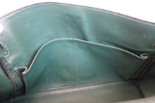 将图片加载到图库查看器，HERMES KELLY 35 Clemence leather Green 〇Y刻印 Shoulder bag 500080053
