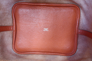 HERMES／エルメス ピコタンロックＭＭ トリヨンクレマンス ポティロン T刻印 ハンドバッグ 600090019/600040021