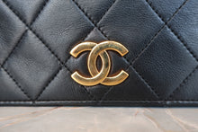 画像をギャラリービューアに読み込む, CHANEL/シャネル ミニマトラッセプッシュロックチェーンショルダーバッグ ラムスキン ブラック/ゴールド金具 ショルダーバッグ 800070040
