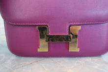 Load image into Gallery viewer, HERMES CONSTANCE3 MINI Swift leather Anemone Z Engraving Shoulder bag 600070149
