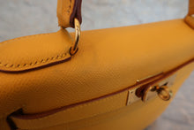 將圖片載入圖庫檢視器 HERMES／エルメス ケリー28 クシュベル ジョーヌ □A刻印 ショルダーバッグ 800010149
