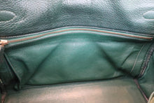 将图片加载到图库查看器，HERMES KELLY 35 Clemence leather Green 〇Y刻印 Shoulder bag 500080053
