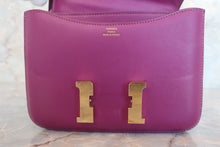 将图片加载到图库查看器，HERMES CONSTANCE3 MINI Swift leather AnemoneZ刻印 Shoulder bag 600070149
