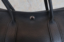 将图片加载到图库查看器，HERMES GARDEN PARTY TPM Negonda leather Black Tote bag 600090271
