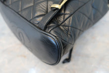 將圖片載入圖庫檢視器 CHANEL/シャネル マトラッセチェーンリュック ラムスキン ブラック/ゴールド金具 リュック 800040037
