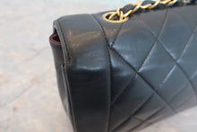 画像をギャラリービューアに読み込む, CHANEL/シャネル ダイアナマトラッセチェーンショルダーバッグ ラムスキン ブラック/ゴールド金具 ショルダーバッグ 800030050

